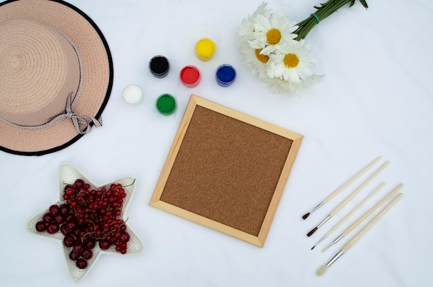 приклад вишитого виробу на столі